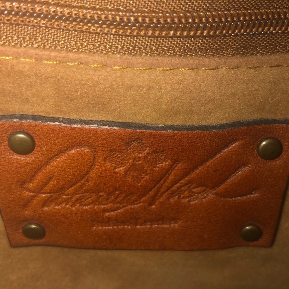 EUC genuine leather Patricia Nash saddlebag - Picture 5 of 5